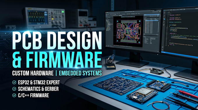 pcb design expert and firmware engineer