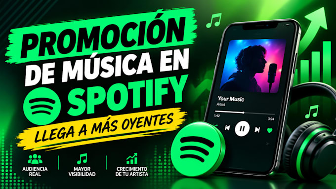 promocion profesional de musica en spotify