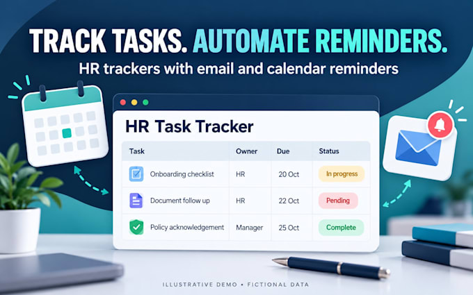 automate your HR dashboards processes and trackers