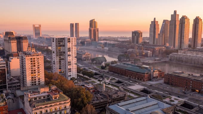 create aerial 3d renders in real context