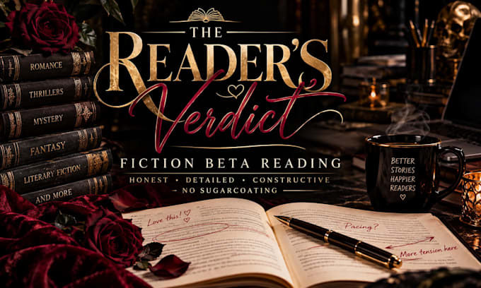 beta read your fiction manuscript