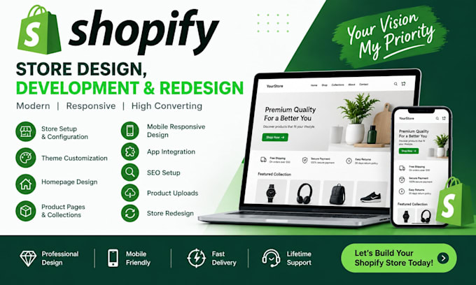 build shopify store design shopify store redesign shopify online store