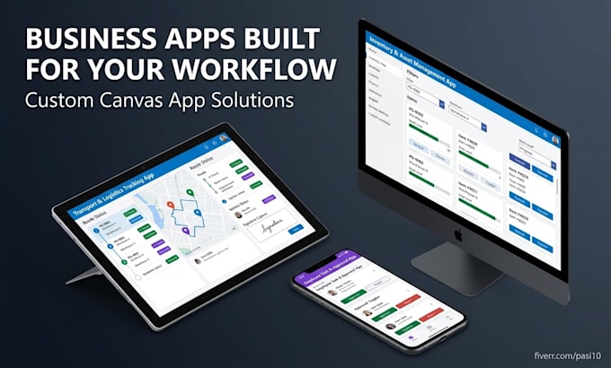 develop custom microsoft power apps canvas apps