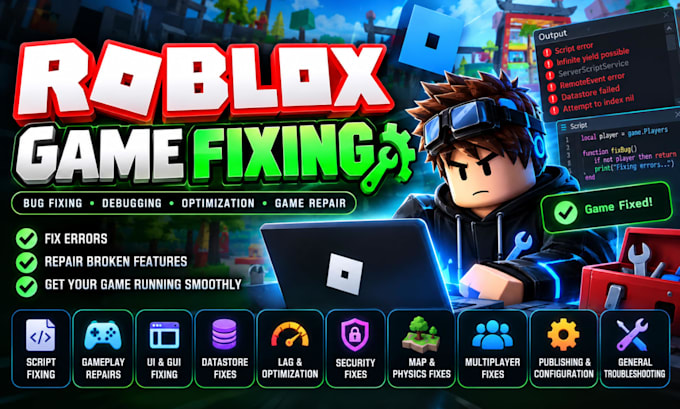 fix roblox game error, fix roblox game script, fix roblox bug, fix gui map error