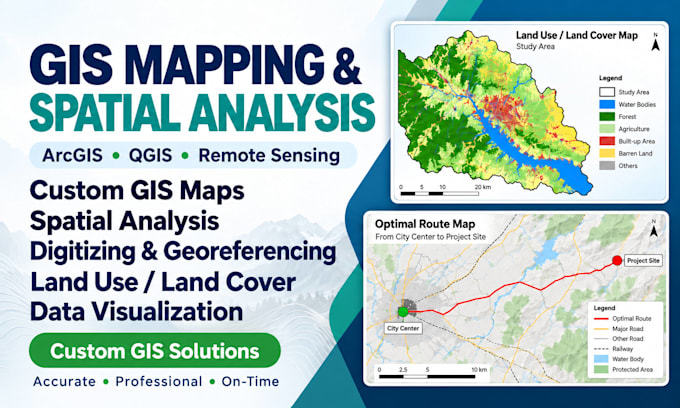 create gis maps and perform spatial analysis