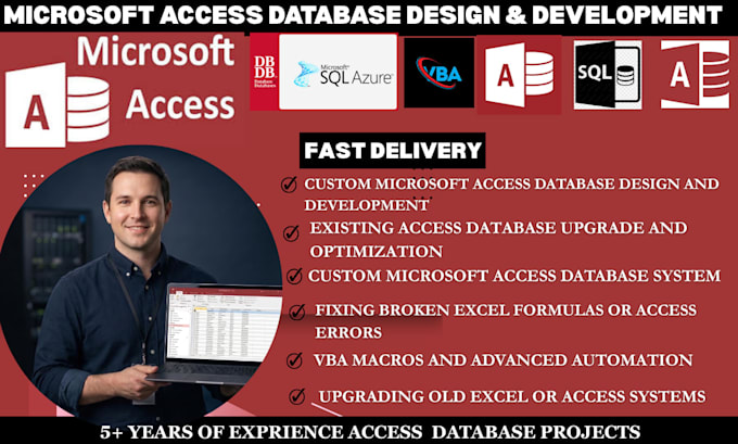 create and design professional microsoft access database