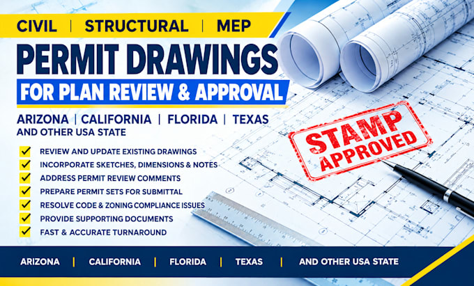 be your civil and structural engineer california georgia ohio permit approval