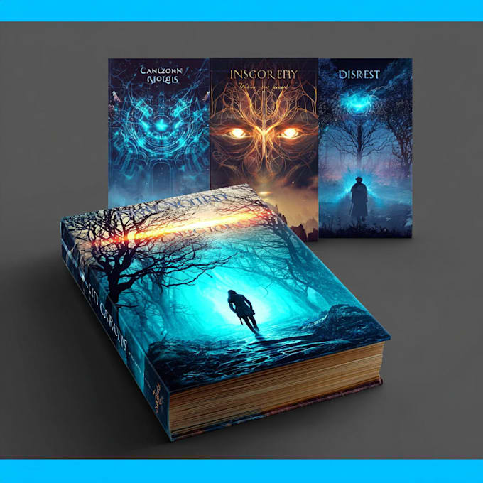create an epic fantasy book cover