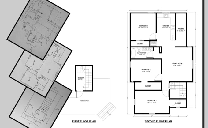 draw 2dsite plan, plot for city permit with property layout in autocad