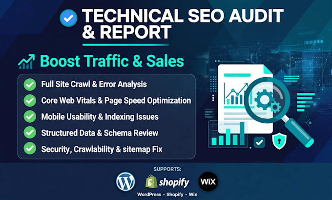 do complete website audit on page optimization and keyword research