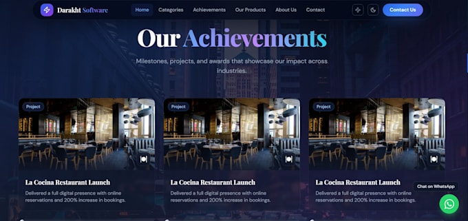 build full stack application and websites