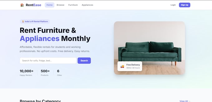 build responsive reactjs websites and modern user interfaces