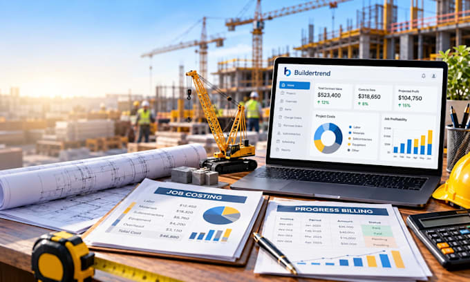 do construction bookkeeping with job costing  and progress billing services