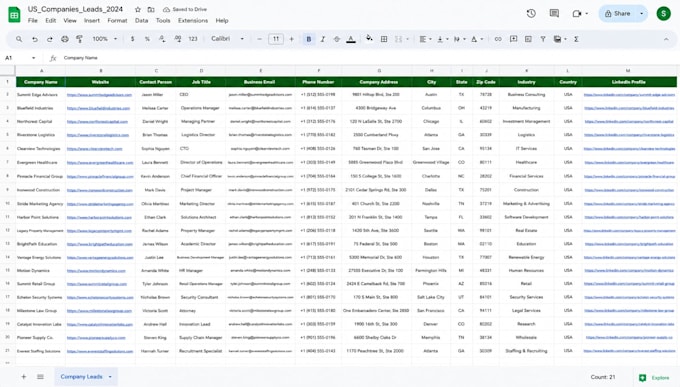 do b2b lead generation and prospect list building