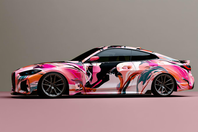 car wrap design, van wrap design