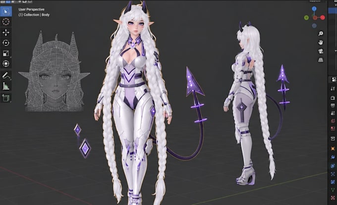 create, fit and customize vrchat avatar clothing and accessories