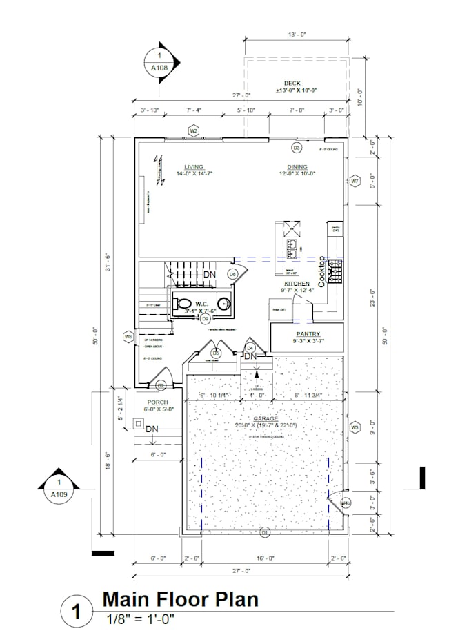 make revit construction permit drawings
