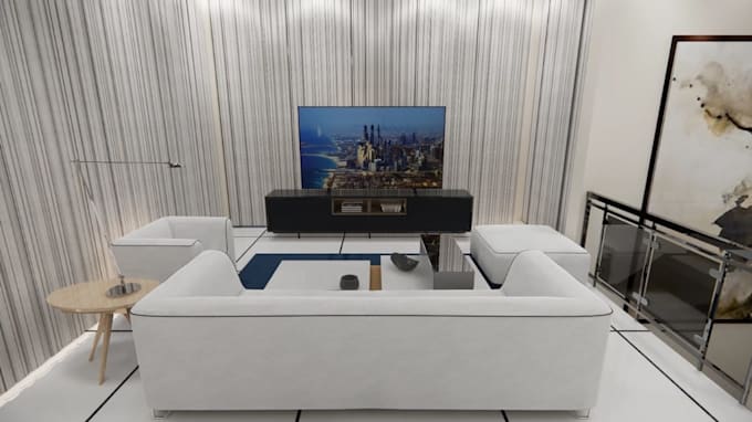 redesign 3 bedroom house layout, residential interior, exterior 3d rendering
