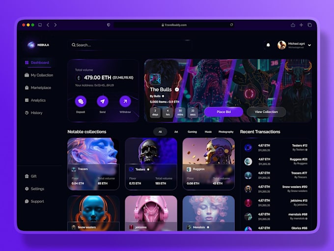 build a fullstack web3 dapp nft marketplace with nextjs