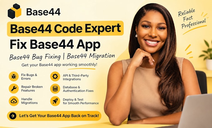 base44 code expert fix base44 app base44 bug fixing base44 migration base44 mvp