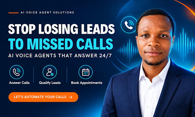build ai receptionist and voice agent for calls and booking