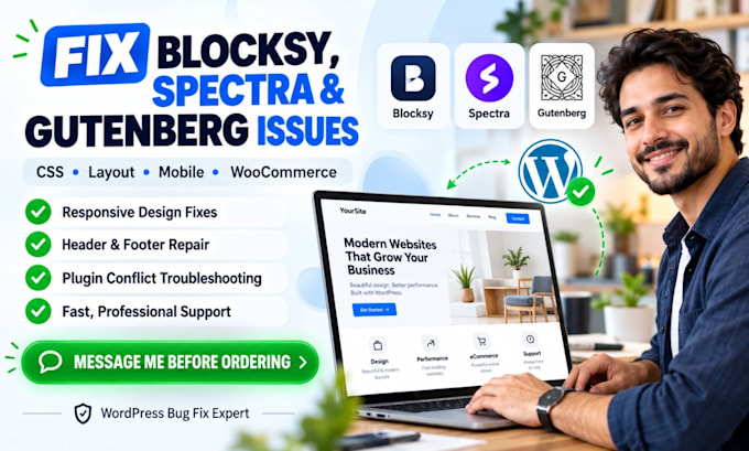 fix blocksy wordpress,spectra gutenbergbugs CSS and layout issues