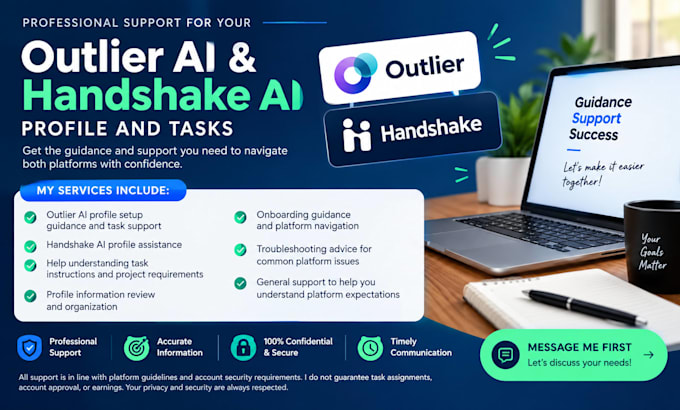 provide outlier ai and handshake ai profile and task support