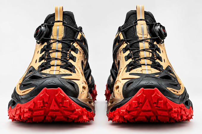 design 3d sneakers from sketch to render, tech pack and manufacturing