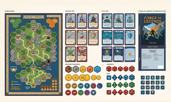 design board game mechanics tabletop game card game rules balancing and playtest