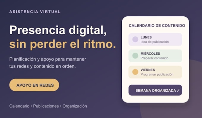 asistente virtual dedicado y eficaz