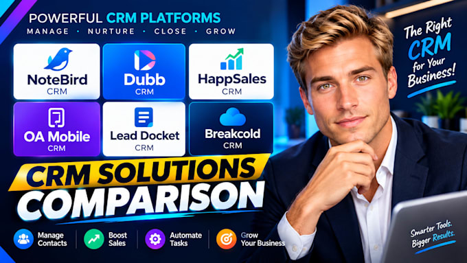 setup and automate notebird dubb happsales oa mobile lead docket breakcold CRM