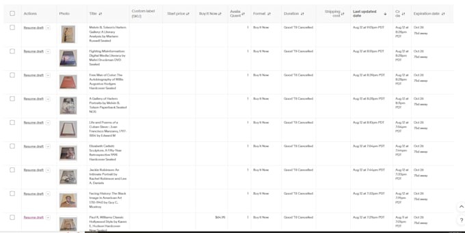 create ebay product listing