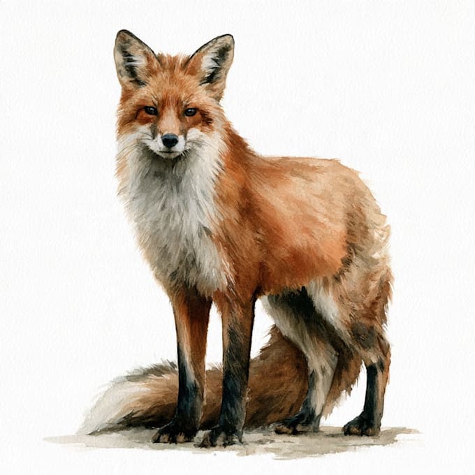 create realistic animal illustration