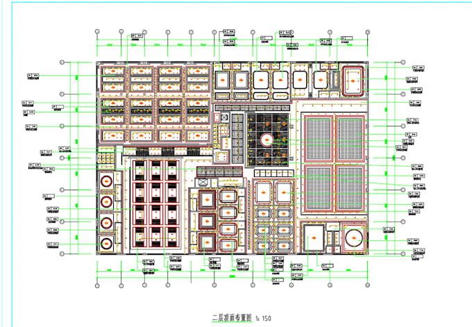 cad floor plan layout  revit modeling services