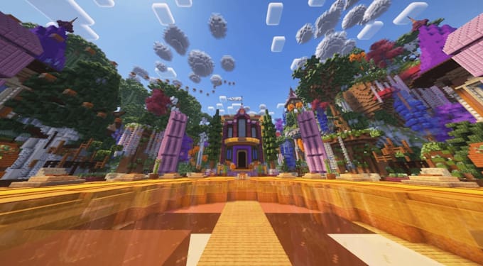 build professional minecraft spawn, maps and bases for you