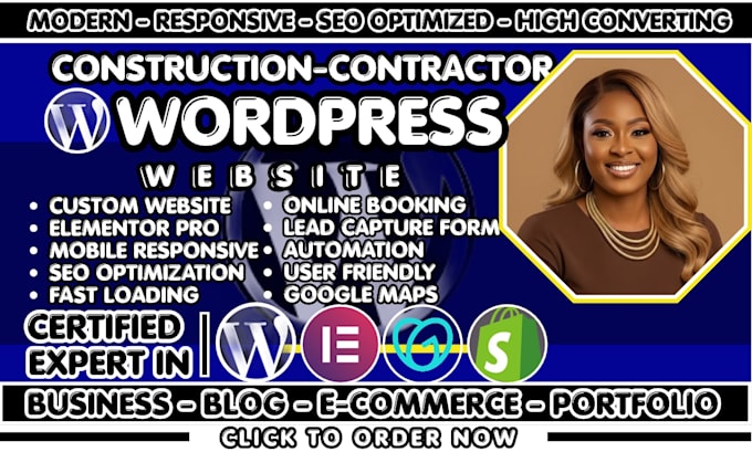 design construction website for contractors and builders
