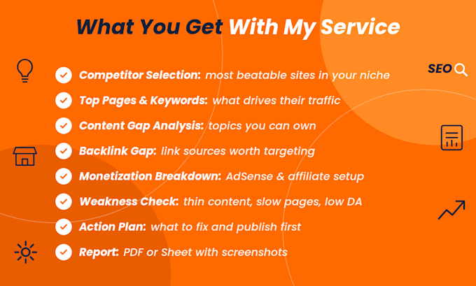 do niche website competitor analysis for adsense and affiliate sites