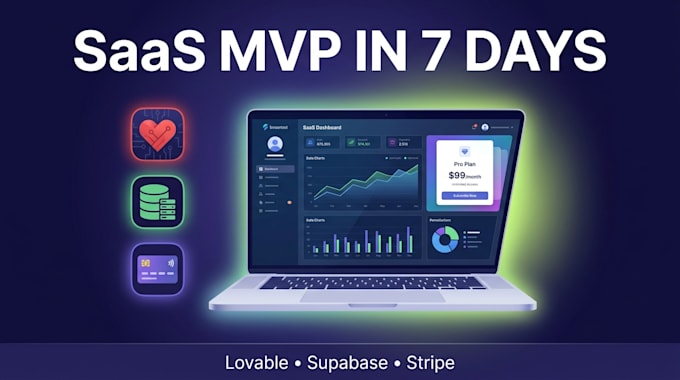 build your ai saas mvp with lovable, supabase and stripe