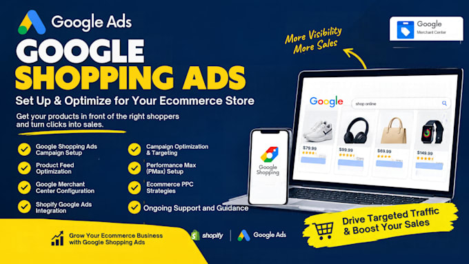 set up and optimize google shopping ads for your ecommerce store