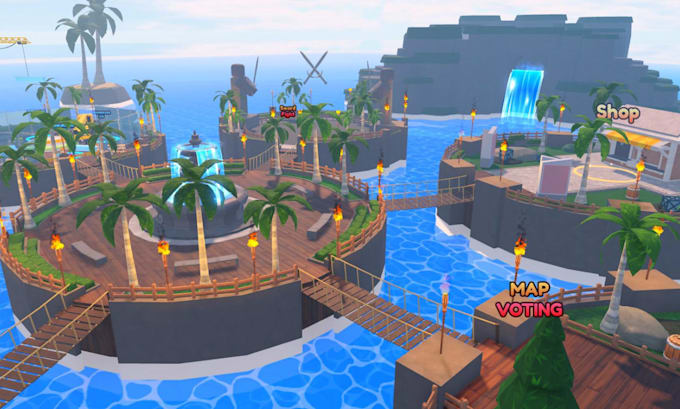 build custom roblox maps, city maps and game environments