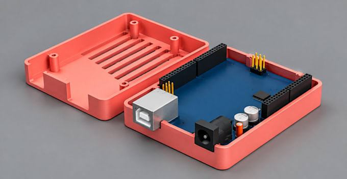 design arduino enclosure, raspberry case, sensor housing 3d industrial printing
