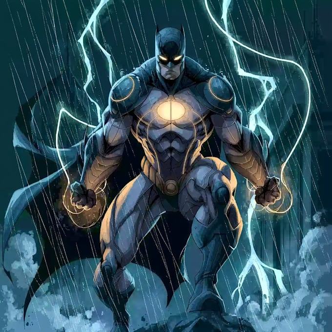 create original comic characters villains, and cartoon