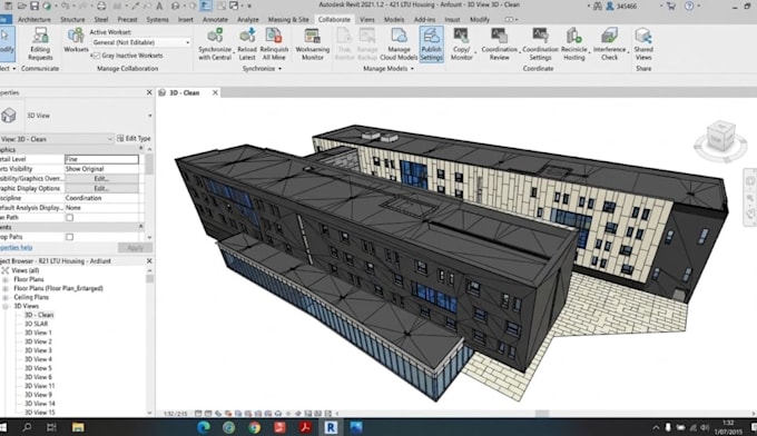 Revit Concept Create architectural revit bim models from cad drawings and floor plans ...