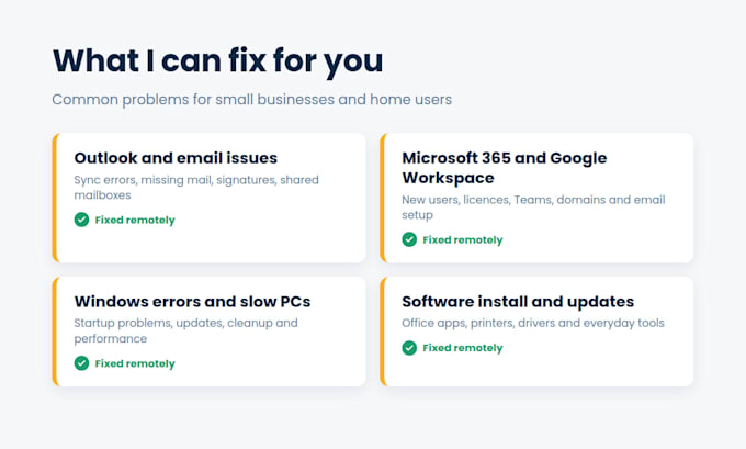 fix your microsoft 365, outlook or windows issues remotely