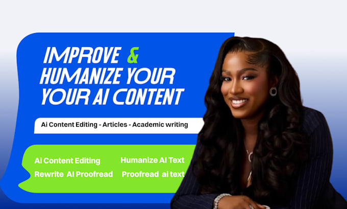 edit and humanize ai content profread your ebook or academic writing