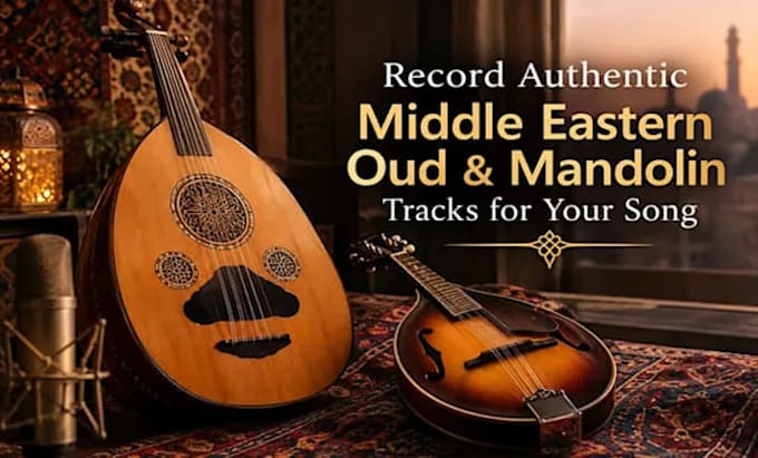 record authentic middle eastern oud, mandolin tracks for your song