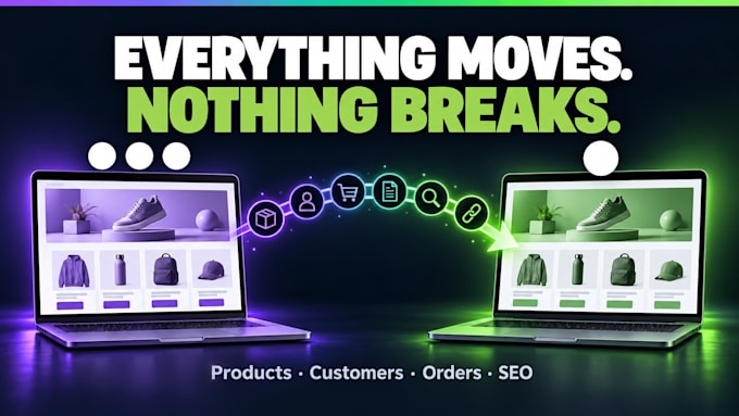 migrate woocommerce, wordpress or wix to shopify