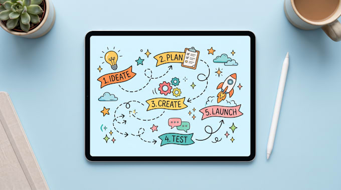 create sketchnote design sticky notes create hand drawn sketchnote memo invoice