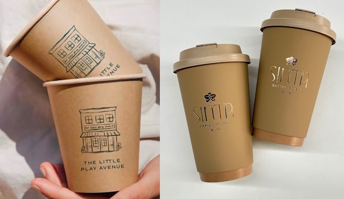 do custom graphics for coffee mug or cup design