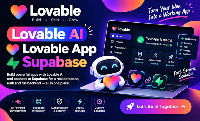 lovable ai, lovable app, lovable supabase, lovable ai website, lovable claude ai